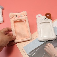Porte-clés en peluche avec oreilles de chat, pendentif breloque, OEM ODM, vente en gros personnalisée en vrac