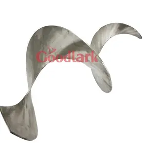 Top Ranking Cast/Welded Continuous CS/SS Material Flight Screw For Auger Conveyor