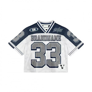 Camiseta Deportiva Informal de Rugby, Estilo <span class=keywords><strong>Retro</strong></span> <span class=keywords><strong>Europeo</strong></span> y Americano, Camiseta de Manga Corta, Estilo Hip-hop, Camiseta Deportiva de Calle - Product Image 3