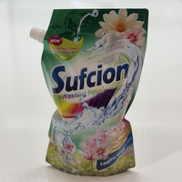 Super Clean 750ml Penghilang Noda Ramah Lingkungan Cairan Konsentrat Deterjen Pakaian dengan Aroma Bunga untuk Pakaian