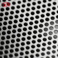 Plaque filtrante perforée en acier inoxydable DXR à trous ronds pour filtration, ventilation, décoration et protections