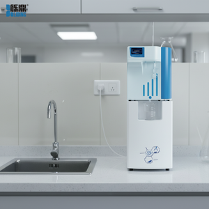 Generador de Agua Desionizada de Laboratorio Multietapa que Garantiza una Producción de Agua Ultrapura Consistente para Procedimientos de Investigación Críticos - Product Image 1