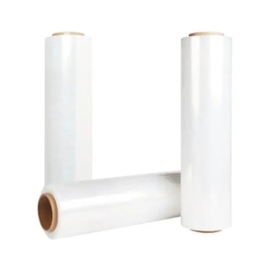 Sinyar Packing 100 Raw Material 20 Micron 80 Gauge Clear Plastic Wrap Manufacturer 50kg Lldpe Jumbo <b>Roll</b> Stretch Film - Product Image 3