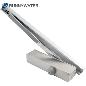 Ferme-<span class=keywords><strong>porte</strong></span> <span class=keywords><strong>automatique</strong></span> moderne pour hôtels, <span class=keywords><strong>système</strong></span> de sécurité hydraulique dissimulé, quincaillerie de <span class=keywords><strong>fermeture</strong></span> réglable, corps en aluminium, dissimulé - Product Image 4