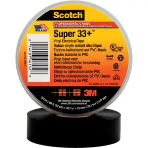 3 M Super 33 Isolierung PVC-Isolierband 19mm * 20m