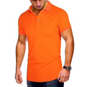 Rắn bông người đàn ông của Áo polo với sợi-nhuộm phẳng đan sườn cổ áo kinh doanh đồng phục Polo <span class=keywords><strong>T</strong></span>-Shirt - Product Image 2
