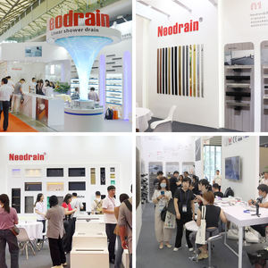 Desagüe de ducha lineal antiolor de fácil instalación Acabados especiales con rejilla de inserción de azulejo y base giratoria 360 - Product Image 5