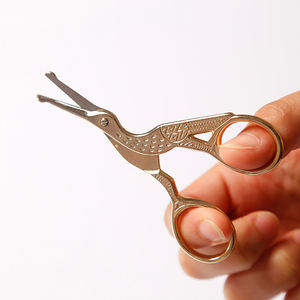 Ciseaux de poils de nez de petit oiseau ciseaux de sourcils ciseaux de beauté de ménage - Product Image 4