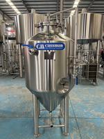 Réservoir de Propagation de Levure en Acier Inoxydable Neuf de 50L 250L Utilisation Polyvalente à Domicile/à la Ferme/au Restaurant Fermenteur