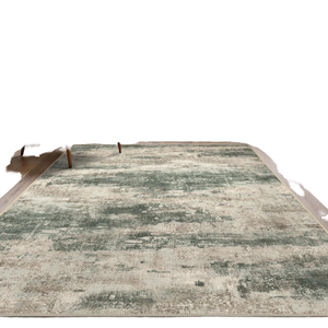 Tapis d'intérieur modernes abstraits tissés à la machine, lavables, 8x10, antidérapants, en polyester doux, pour salon, grande taille, chambre à coucher, décoration intérieure - Product Image 1