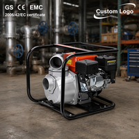 Pompe à eau à essence LGP30-A-1 de 3 pouces à haut débit et efficacité, 5,5 CV, avec turbine en aluminium, pour l'irrigation agricole et les travaux sur le terrain – Approvisionnement direct usine