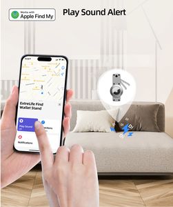 Anti Lost Find My Smart Key Organizer con rastreador Aluminio Mini Keyholder Key Organizer para almacenamiento de llaves múltiples Ubicación GPS - Product Image 2
