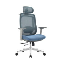 Chaise de bureau ergonomique en maille à dossier haut, chaise de direction, mobilier de bureau, chaise pivotante pour ordinateur, table de bureau - Fabricant chinois