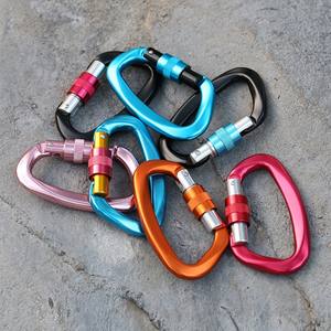 <span class=keywords><strong>Ce</strong></span>認証25kNアルミ合金クライミングフック安全ロックカラビナ落下防止 - Product Image 3