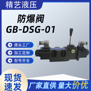 Vanne directionnelle solénoïde antidéflagrante GB-DSG-01 en fonte pour systèmes hydrauliques - Product Image 5