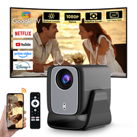 Projecteur intelligent LCD Full HD 1080P 4K Hotack Wholesale X5AD 5000 lumens avec haut-parleurs intégrés pour le home cinéma et le bureau