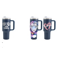 Bouteille isotherme double paroi en silicone et acier inoxydable de 40 oz, personnalisable avec logo, anti-fuite, écologique, résistante à l'eau bouillante, idéale pour les fêtes et l'extérieur