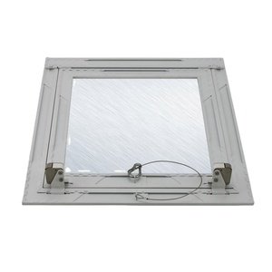 Phong cách hiện đại HVAC Hợp kim nhôm Trần truy cập Bảng điều chỉnh với khóa cảm ứng vuông chống cháy gạch Trần cho khách sạn sử dụng - Product Image 1