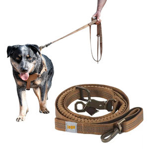 Arnés de correa retráctil para perros pequeños y grandes, correa de tracción para caminar, manos libres, cuerda de entrenamiento táctico para mascotas, correa para perros - Product Image 1