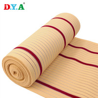 Ceinture médicale personnalisée extra large 24 cm en nylon et élasthanne, bande élastique en soie de poisson pour confort et maintien