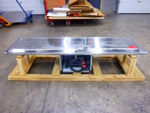 Bar à salade glacée commercial à refroidissement statique avec plateau de service froid intégré - Product Image 6