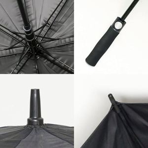 Parapluie automatique de haute qualité, résistant à la pluie et au vent, 8 baleines, long manche, personnalisable avec impression de logo, pour la pluie - Product Image 6