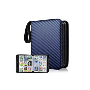 FUXI 9-Pocket PU Leather Toploader <b>Trading</b> <b>Card</b> <b>Binder</b> Album for Graded <b>Card</b> Holders, Baseball, TCG & Sports <b>Cards</b> - Product Image 1