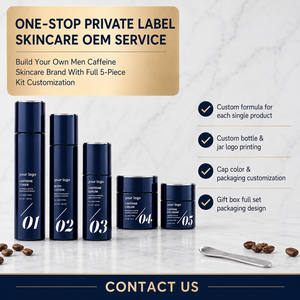 Set de Cuidado Facial 5 en 1 de Última Tendencia: Hidratante, Iluminador, Reafirmante, Reparador y Nutritivo con Múltiples Péptidos y Cafeína para Todo Tipo de Piel - Product Image 3