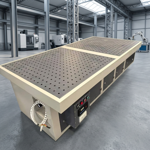 Nuovo Tavolo di Levigatura e Lucidatura con Aspirazione Integrata, Costruzione in Acciaio al Carbonio, Efficienza del Filtro al 99,9% per Polveri di Lavorazione del Legno - Product Image 1