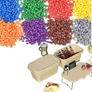 Masterbatch à haute fluidité pour grandes caisses de stockage moulées par injection, rapport de dilution 50:1 - Product Image 4