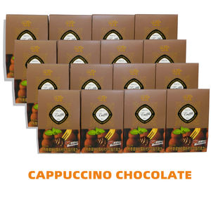 Venta al por Mayor de Chocolate con Forma de Trufa de Cuatro Sabores Hecho en China Caramelo Sólido a Granel Chocolate Negro Compuesto en <span class=keywords><strong>Polvo</strong></span> - Product Image 3