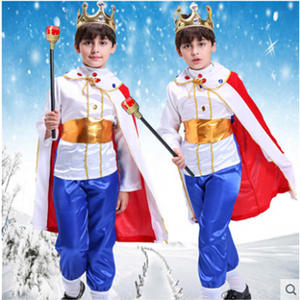 Conjunto de disfraz de Little Prince para niños Royal Prince King Cape Outfit Party Cosplay Ropa con accesorio - Product Image 6