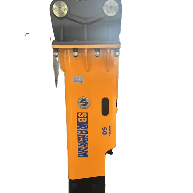 For SB50 Hydraulic Hammer Breaker for Excavator-10-15 Ton Class Yellow Factory Direct Supply