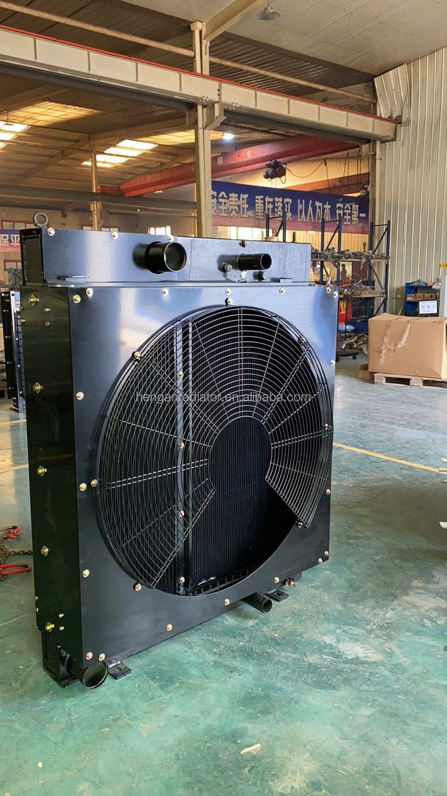c15 c18 柴油发电机发动机冷却铜散热器的 caterpillar 发电机组