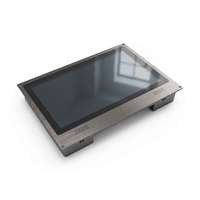 Ordinateur tout-en-un industriel avec écran tactile PCAP intégré en aluminium robuste de 15,6 pouces, IP65, avec haut-parleurs frontaux