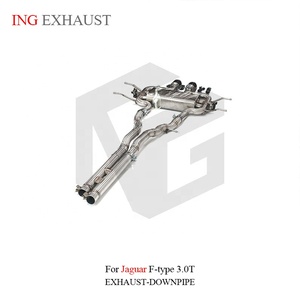 Sistema de Escape con Válvula ING de Acero Inoxidable para Jaguar F-type 3.0T con Piezas de Alto Rendimiento para Tubo de Escape - Product Image 4