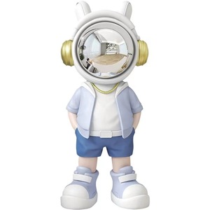 Spaceman Statue Astronaute Figurine Sculpture Résine Spaceman Modèle Ornement Maison Bureau Bureau Décoration De Table - Product Image 5