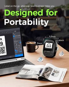 Phomemo M160 2-inch Máy in nhiệt cho địa chỉ nhà sản xuất nhãn với gửi thư Logo sticker cho ios cho doanh nghiệp nhỏ - Product Image 6