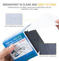 Lint-Free Fiber Optic Cleaning Tissue Paper Wipes for FTTH Optical Connector End Face Ferrule Platform Cleaner Tool