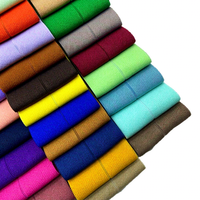 Sangle élastique en polyester couleur unie effet velours, largeur 4-12 cm, pour bordure de jupe en maille et ceinture – Stock direct usine
