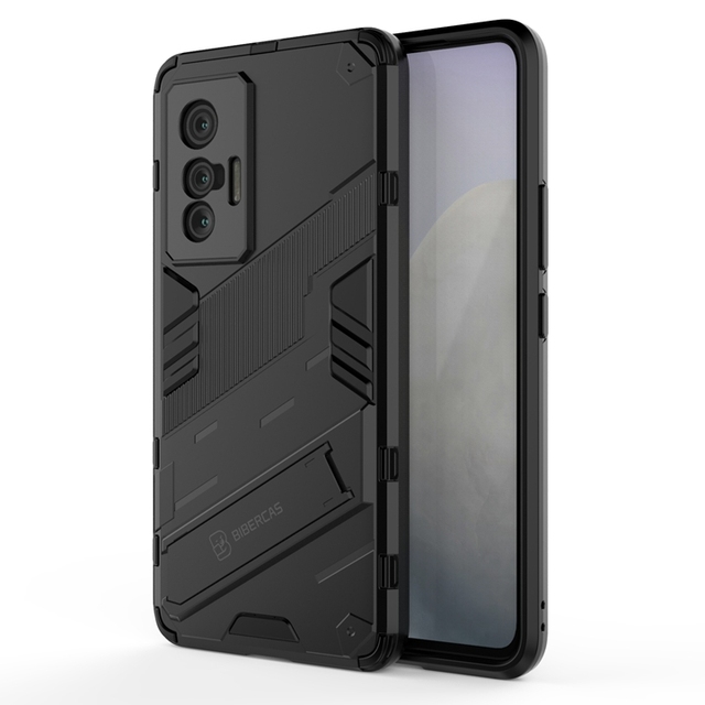 Shockproof Kickstand TPU PC Case for Vivo V50 V30E IQOO 13 V40E Z9S Pro Z9 Y03 4G Y28S Y18 Stand Holder Hybrid Phone Cover