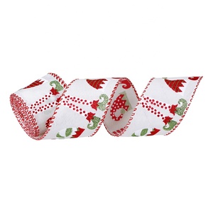 Ruban <span class=keywords><strong>de</strong></span> Noël filaire personnalisé MSD Factory, rouleau <span class=keywords><strong>de</strong></span> 2,5 pouces, fabricant <span class=keywords><strong>de</strong></span> rubans pour sapin <span class=keywords><strong>de</strong></span> Noël - Product Image 6