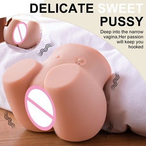 Masturbatore Realistico Vibrante per Uomini, in TPR Morbido, Torso Portatile, Spedizione Discreta e Confezione Privata - Product Image 2