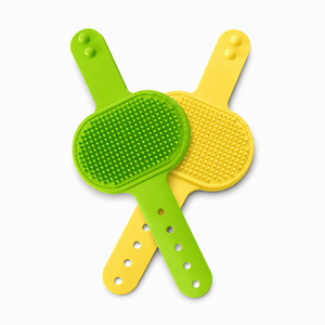 Outil de toilettage et de grattage pour chat en silicone, masseur d'angle mural, peigne à sangle pour pieds de table, griffoir pour chaton, fournitures pour animaux de compagnie - Product Image 1