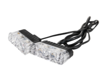 Feu de signalisation d'urgence LED sans fil 8W pour véhicules, camions de dépannage, calandre avant, méthode de clignotement multiple, accessoires d'éclairage automobile