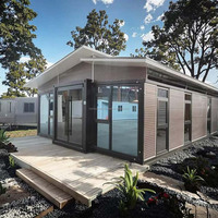 Maison préfabriquée extensible de 20 pieds, cabane d'hôtel portable pour l'hébergement touristique