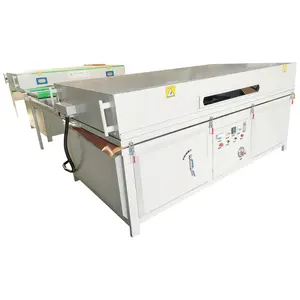 Single table PVC foil Vacuum Press Machine for cabinet door woodworking pvc membrane press machine for sale
