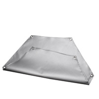 Tapis de pique-nique ignifuge d'extérieur, tapis de camping isolant thermique en fibre de verre, résistant aux hautes températures, multifonctionnel