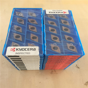 Insertos de Carburo de Tungsteno Kyocera <span class=keywords><strong>Cermet</strong></span> DCGT070202 11T302 11T304 ER/EL-U PR930 TN60 para Herramientas de Torneado CNC - Product Image 1