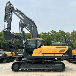 Proveedor de excavadoras modernas Excavadoras de orugas HX340HD equipadas con motor de calidad Cummins HM8.3 Hyundai 34 toneladas HX340 excavadora - Product Image 2